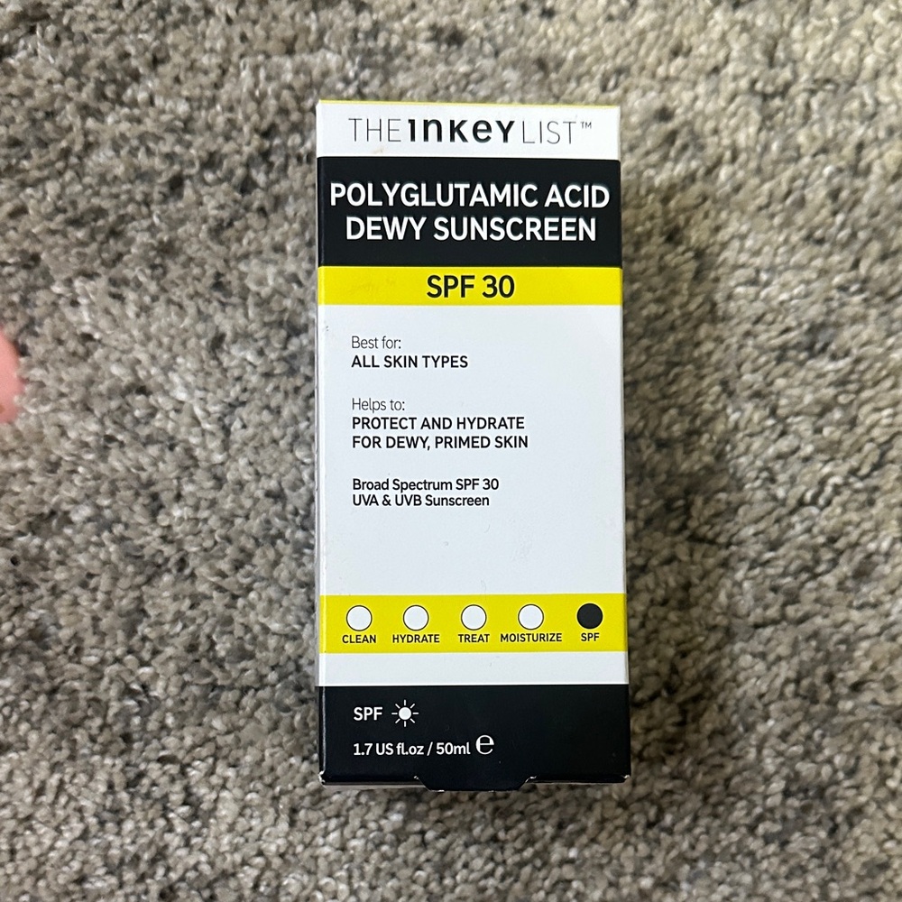 The Inkey List SPF 30 Dewy Sunscreen